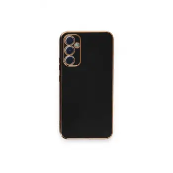 Newface Samsung Galaxy A34 5G Kılıf Volet Silikon - Siyah