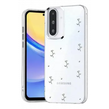 Newface Samsung Galaxy A36 Fiyonk Desenli Kapak - Desen 4