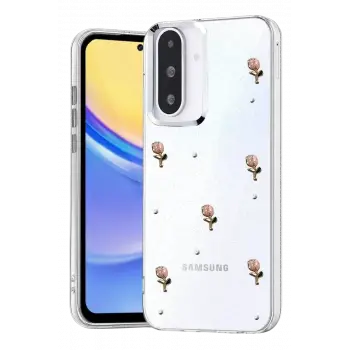 Newface Samsung Galaxy A36 Fiyonk Desenli Kapak - Desen 6