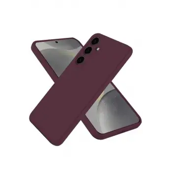 Newface Samsung Galaxy A36 Kılıf First Silikon - Mürdüm
