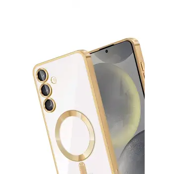 Newface Samsung Galaxy A36 Kross Magneticsafe Kapak - Gold