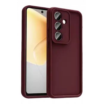 Newface Samsung Galaxy A37 5G Viera Silikon - Bordo