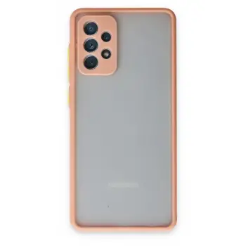 Newface Samsung Galaxy A52 Kılıf Montreal Silikon Kapak - Pembe