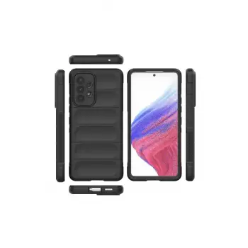 Newface Samsung Galaxy A53 5G Kılıf Optimum Silikon - Siyah