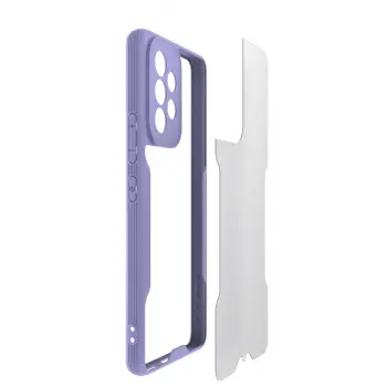 Newface Samsung Galaxy A53 5G Kılıf Platin Silikon - Siyah