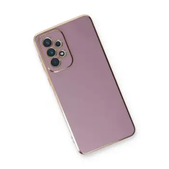 Newface Samsung Galaxy A53 5G Kılıf Volet Silikon - Mor