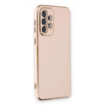 Newface Samsung Galaxy A53 5G Kılıf Volet Silikon - Pembe