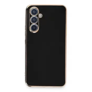 Newface Samsung Galaxy A54 5G Kılıf Volet Silikon - Siyah