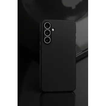 Newface Samsung Galaxy A55 5G Kılıf First Silikon - Siyah