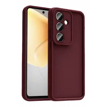 Newface Samsung Galaxy A57 5G Viera Silikon - Bordo