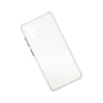 Newface Samsung Galaxy A71 Kılıf Miami Şeffaf Silikon - Şeffaf