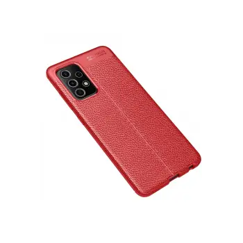 Newface Samsung Galaxy A72 Kılıf Auto Focus Kapak - Kırmızı