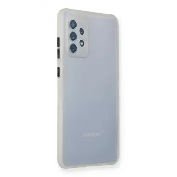 Newface Samsung Galaxy A72 Kılıf Miami Şeffaf Silikon - Şeffaf