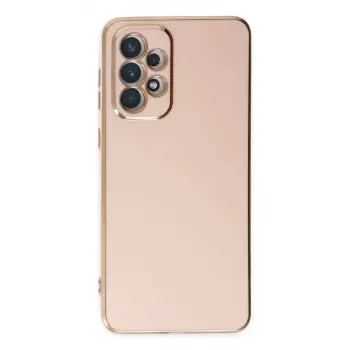 Newface Samsung Galaxy A73 5G Kılıf Volet Silikon - Pembe