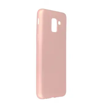Newface Samsung Galaxy J6 Kılıf First Silikon - Rose Gold