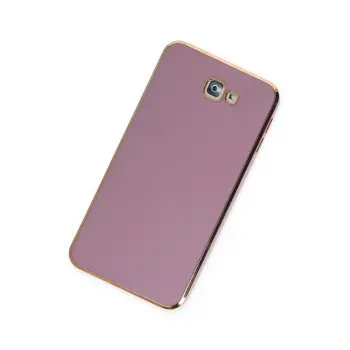 Newface Samsung Galaxy J7 Prime Kılıf Volet Silikon - Mor