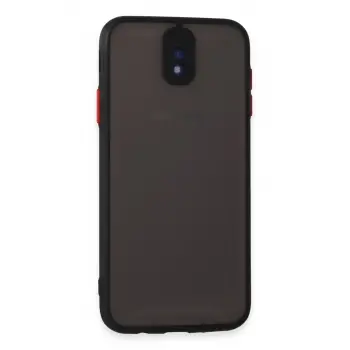 Newface Samsung Galaxy J7 Pro / J730 Kılıf Montreal Silikon Kapak - Siyah