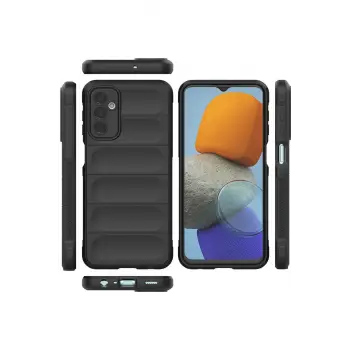 Newface Samsung Galaxy M23 Kılıf Optimum Silikon - Siyah
