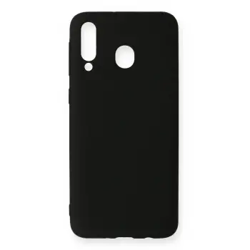 Newface Samsung Galaxy M30 Kılıf First Silikon - Siyah