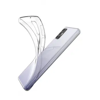 Newface Samsung Galaxy M31S Kılıf Lüx Şeffaf Silikon