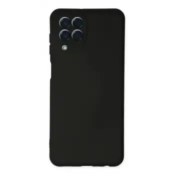 Newface Samsung Galaxy M33 Kılıf Nano içi Kadife Silikon - Siyah