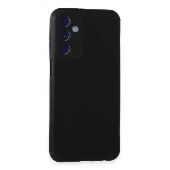 Newface Samsung Galaxy M34 5G Kılıf Loop Deri Silikon - Siyah