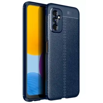 Newface Samsung Galaxy M52 5G Kılıf Auto Focus Kapak - Lacivert