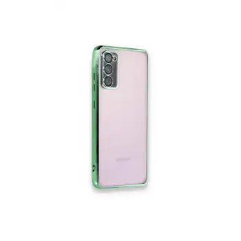 Newface Samsung Galaxy S20 FE Kılıf Razer Lensli Silikon - Yeşil