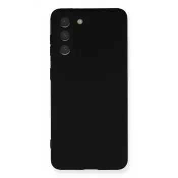 Newface Samsung Galaxy S21 FE Kılıf Nano içi Kadife Silikon - Siyah