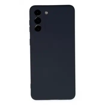 Newface Samsung Galaxy S21 Plus Kılıf Nano içi Kadife Silikon - Lacivert