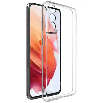 Newface Samsung Galaxy S22 Kılıf Lüx Şeffaf Silikon