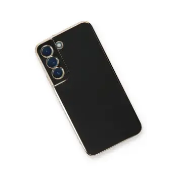 Newface Samsung Galaxy S22 Plus Kılıf Volet Silikon - Siyah