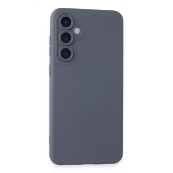 Newface Samsung Galaxy S23 FE Kılıf Nano içi Kadife Silikon - Gri