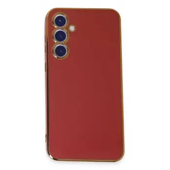 Newface Samsung Galaxy S23 FE Kılıf Volet Silikon - Kırmızı