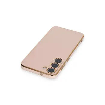 Newface Samsung Galaxy S23 Kılıf Volet Silikon - Pembe