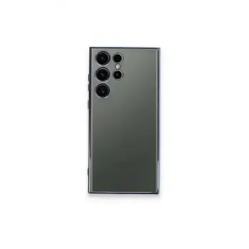 Newface Samsung Galaxy S23 Ultra Kılıf Razer Lensli Silikon - Açık Mavi
