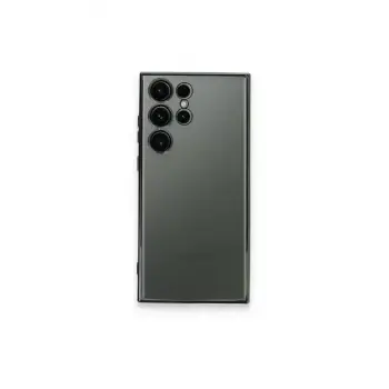 Newface Samsung Galaxy S23 Ultra Kılıf Razer Lensli Silikon - Yeşil