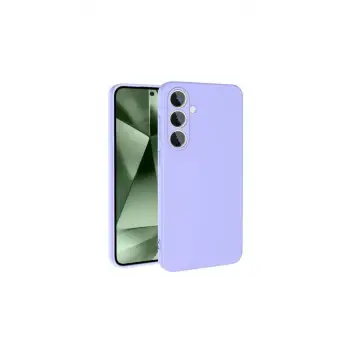 Newface Samsung Galaxy S24 FE Kılıf Nano içi Kadife Silikon - Lila