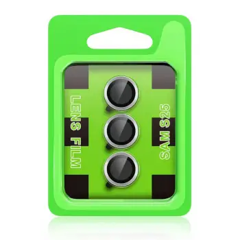 Newface Samsung Galaxy S24 FE Raze Metal Kamera Lens - Siyah