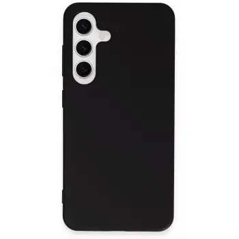 Newface Samsung Galaxy S24 Kılıf First Silikon - Siyah