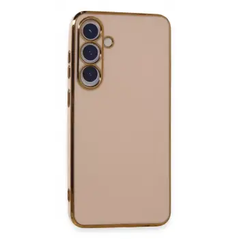 Newface Samsung Galaxy S24 Kılıf Volet Silikon - Pembe