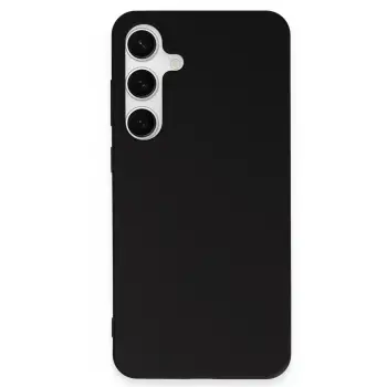 Newface Samsung Galaxy S24 Plus Kılıf First Silikon - Siyah
