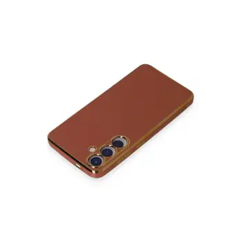 Newface Samsung Galaxy S24 Plus Kılıf Volet Silikon - Kırmızı