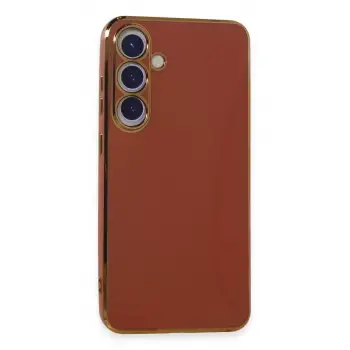 Newface Samsung Galaxy S24 Plus Kılıf Volet Silikon - Kırmızı