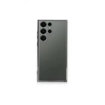 Newface Samsung Galaxy S24 Ultra Kılıf Razer Lensli Silikon - Mor