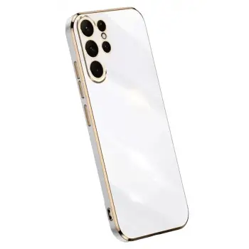 Newface Samsung Galaxy S24 Ultra Kılıf Volet Silikon - Beyaz