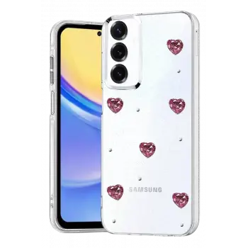 Newface Samsung Galaxy S25 FE Fiyonk Desenli Kapak - Desen 3