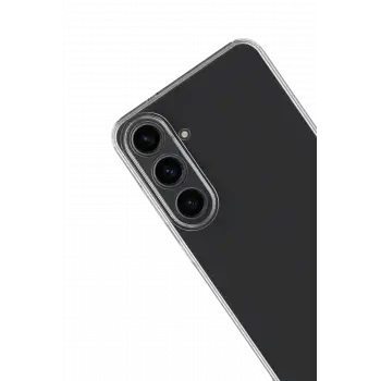 Newface Samsung Galaxy S25 FE Kılıf Lüx Şeffaf Silikon