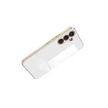 Newface Samsung Galaxy S25 FE Volet Silikon - Beyaz