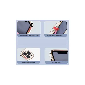 Newface Samsung Galaxy S25 Plus Kılıf Volet Silikon - Pembe